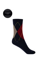 Punto Blanco Argyle socks blue