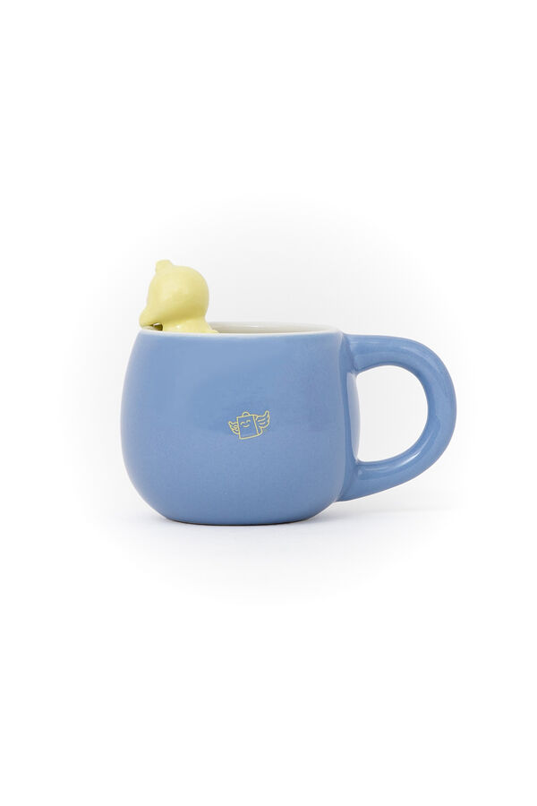 Mr. Wonderful Taza 3D Lazy pollito - Big dreams, tiny effort estampado