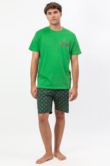 Admas Muppets Gustavo short pyjamas green