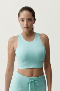 Born Living Yoga Hellblaues Sport-Top Ariadna
