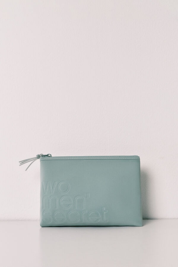 Women'secret Green medium wallet vanity case green