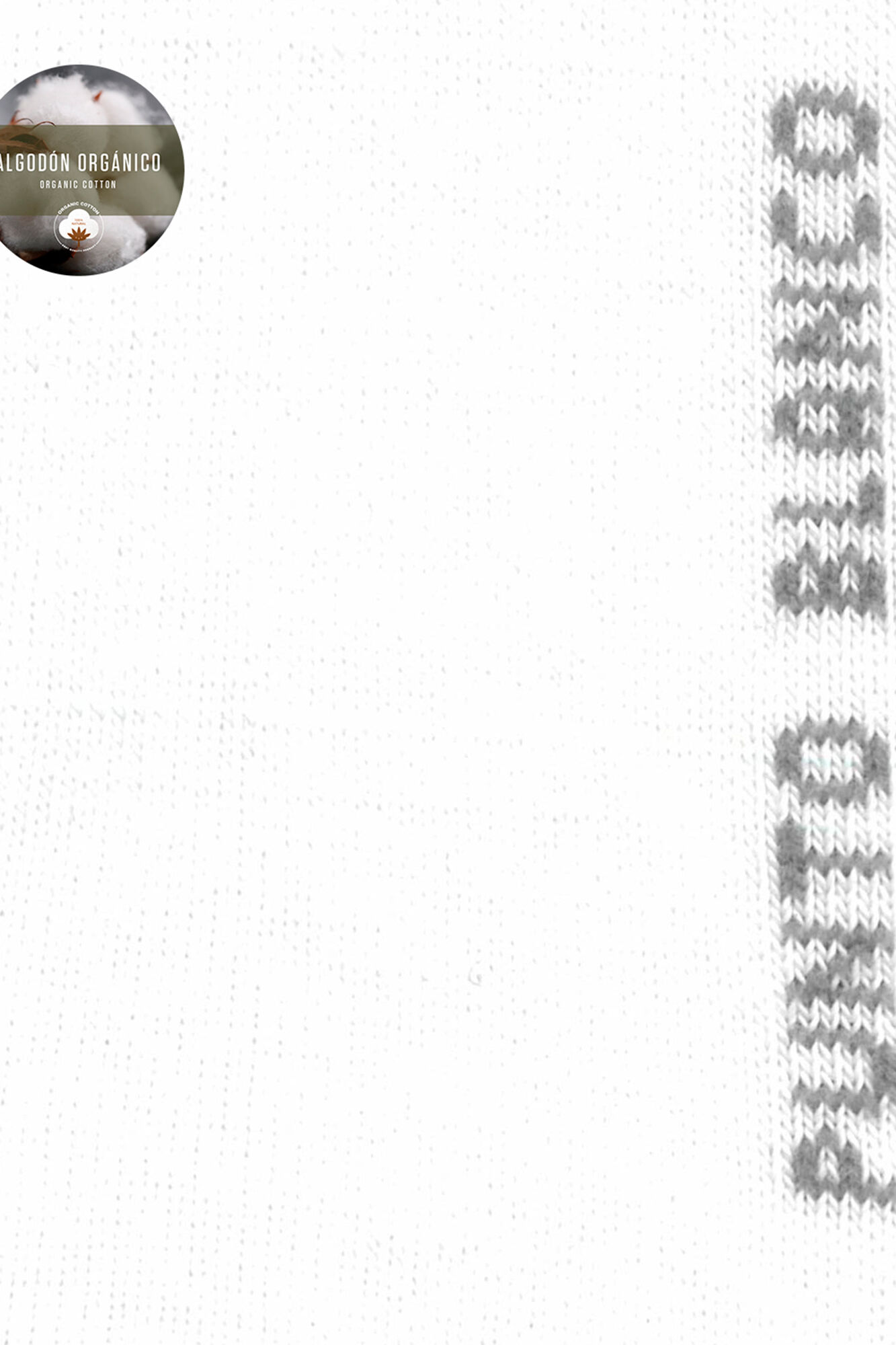 Punto Blanco Pacote com 2 meias lisas de algod&atilde;o org&acirc;nico