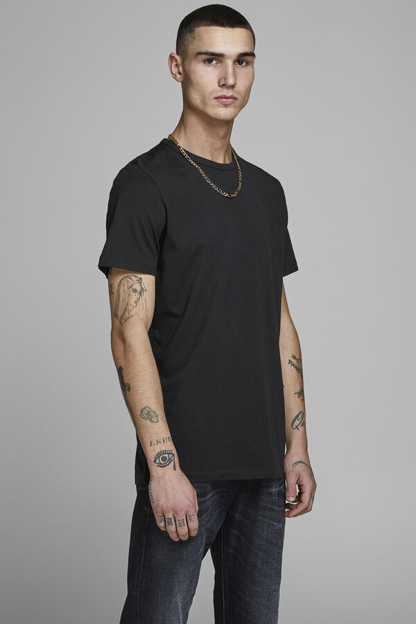 Jack & Jones Pack 2 camisetas regular fit negro