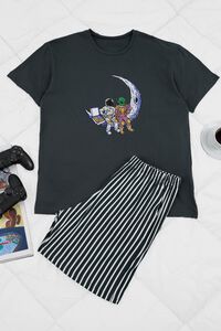 Trendyol Pijama hombre rayas manga corta
