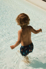 Name it Boy's ice cream print swimwear blue