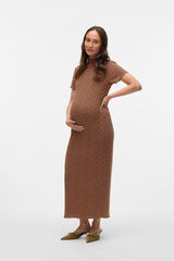 Mamalicious Midi dress Maternity nude