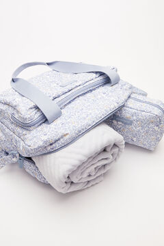 Womensecret Tasche Kinderwagen „Maternity“ Blumen Snoopy Blau