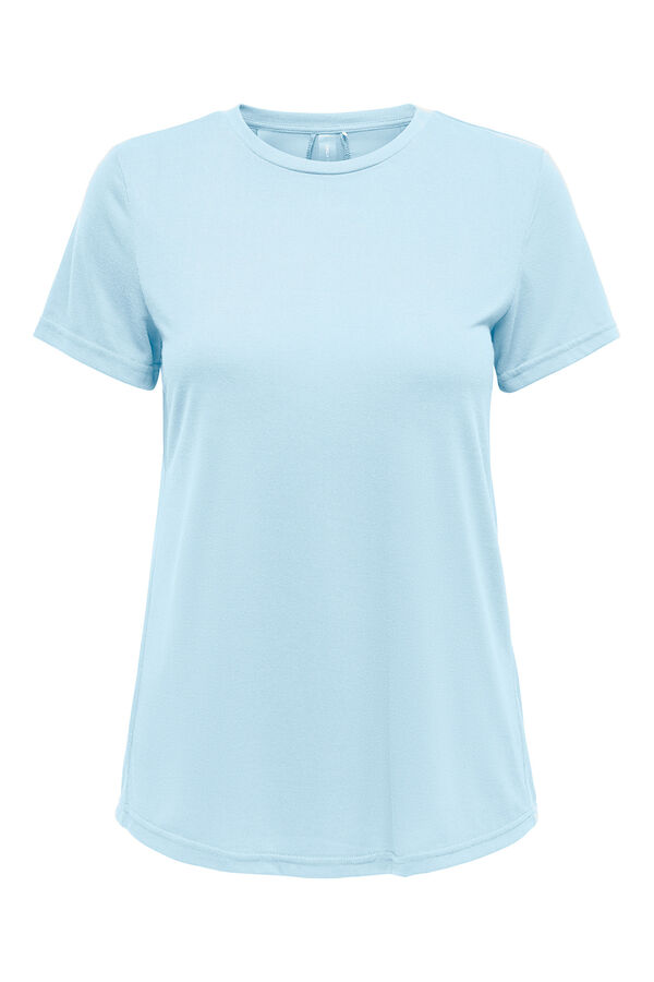 Only Play Kurzarm-Shirt Blau