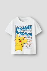 Name it Boys' Pokemon T-shirt white