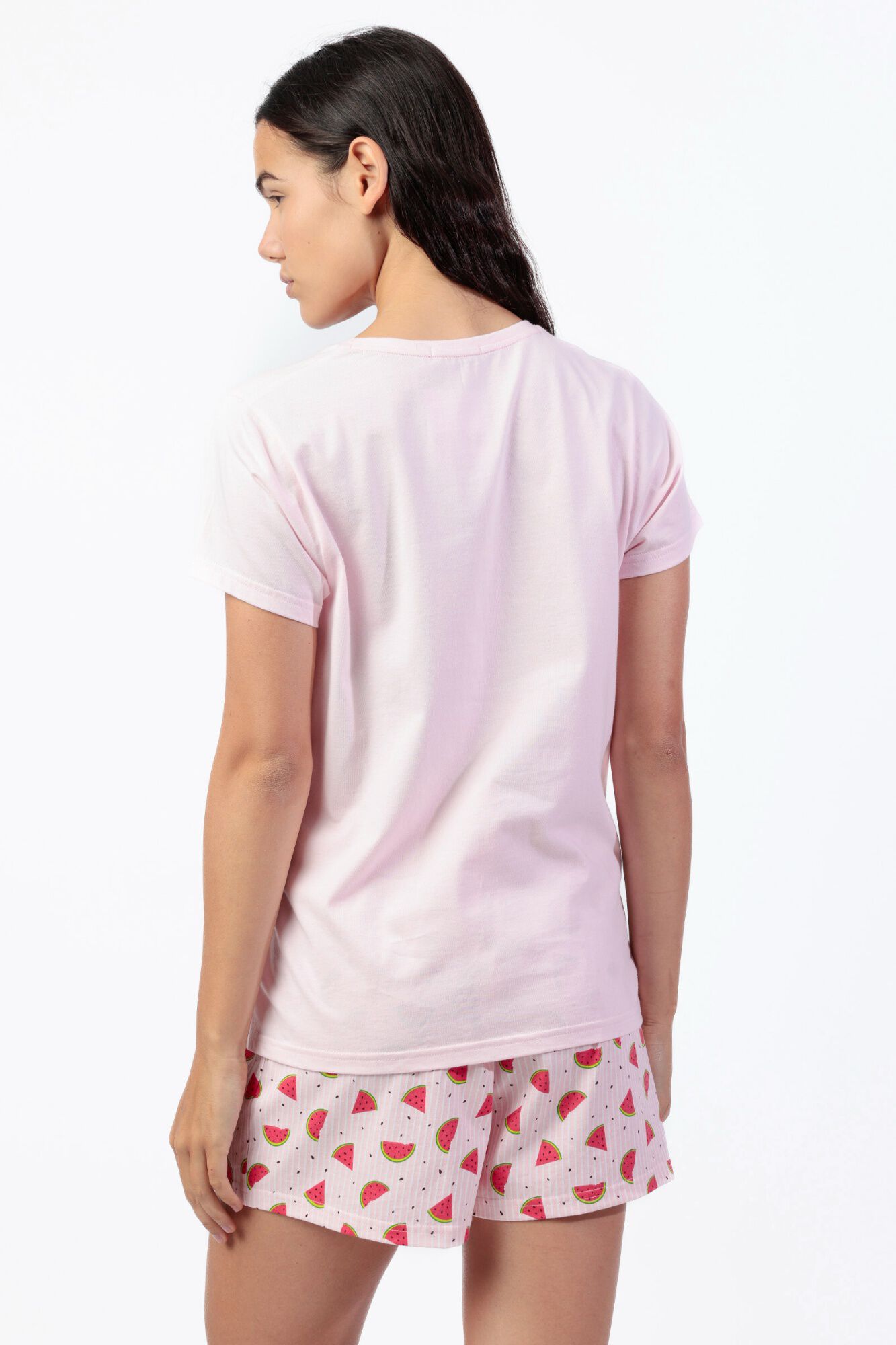 Admas Pijama corto verano Sand&iacute;a bordado