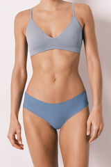 Women'secret Blue classic clean cut lace panty blue