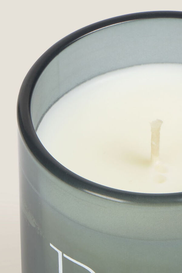 Textura Fresh Bergamot Scented Candle mit Print