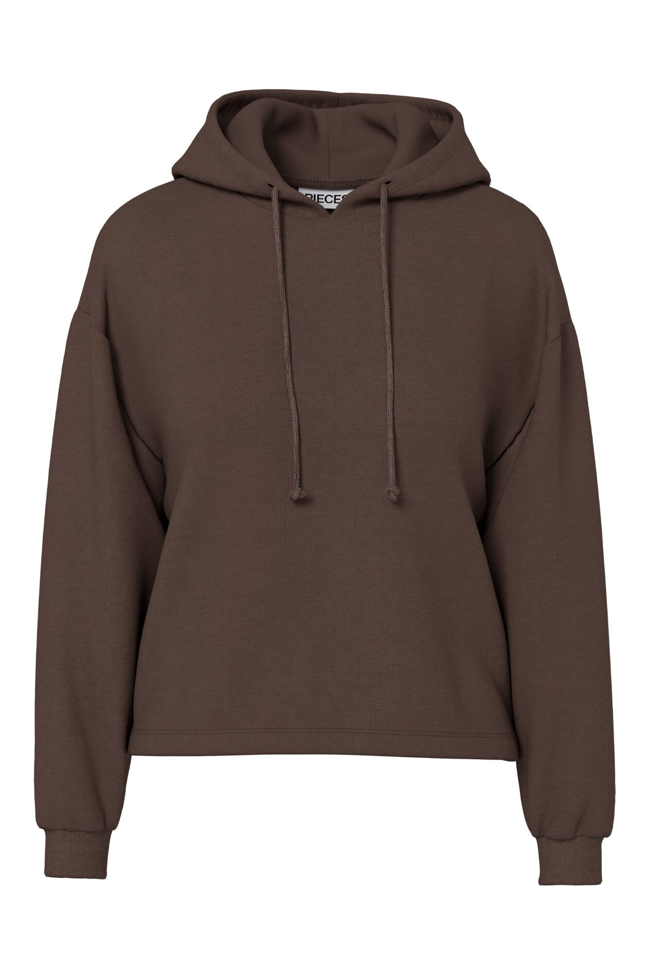 Pieces Sweatshirt b&aacute;sica com capuz