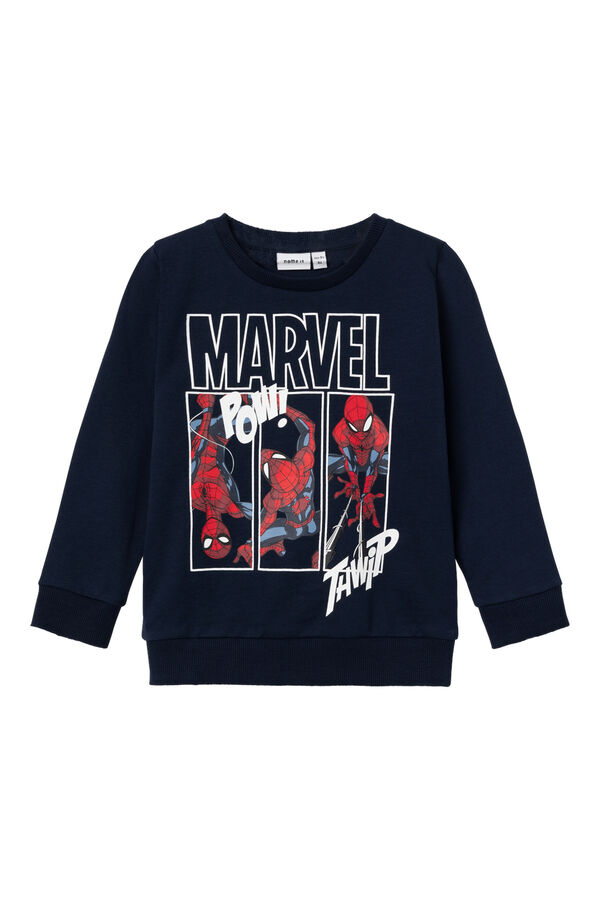 Name it Sudadera Spiderman niño azul