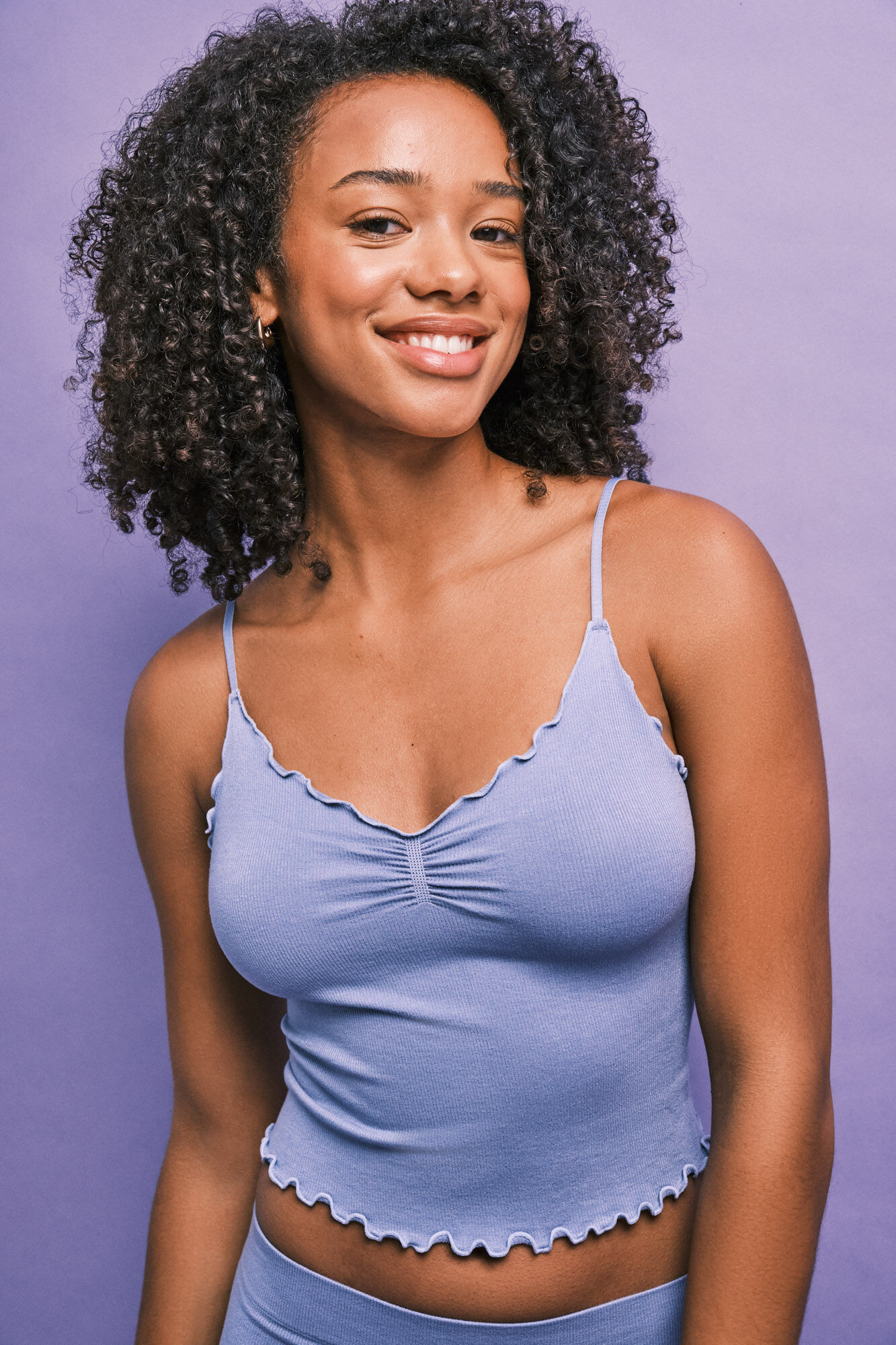 HI&BYE Blaues Tr&auml;gershirt und Boxer-Slip Set