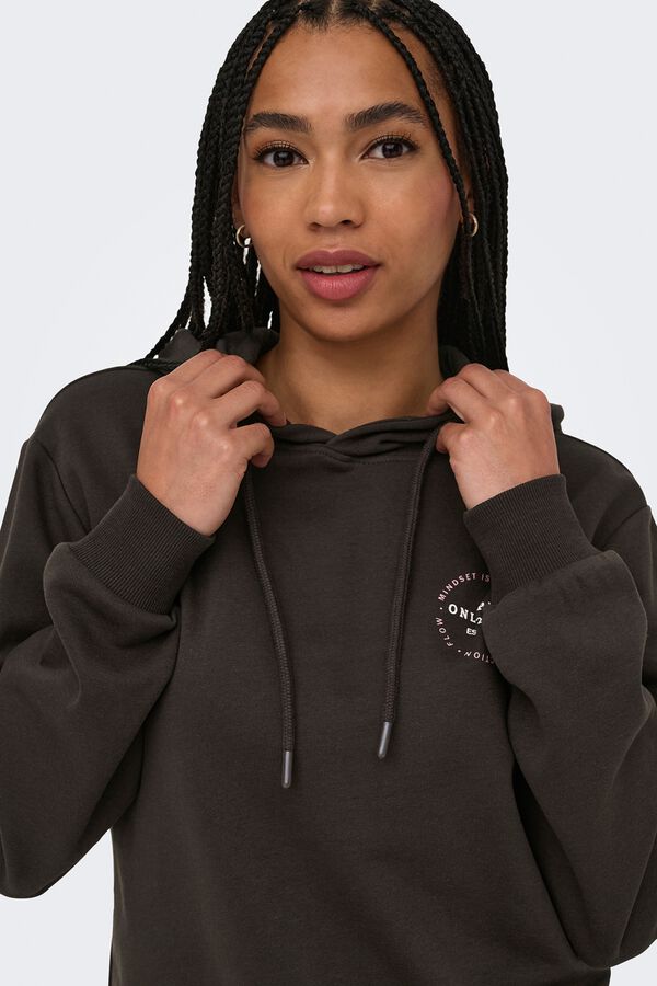 Only Play Hooded sweatshirt nude