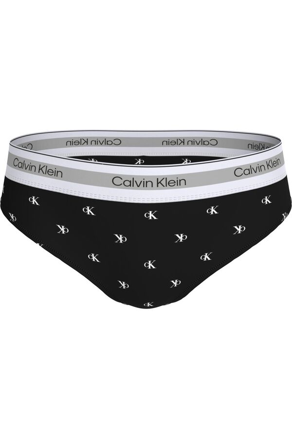 Calvin Klein Cuequinha brasileira estampada com logo preto