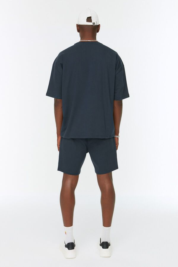 Trendyol Conjunto de chandal liso azul