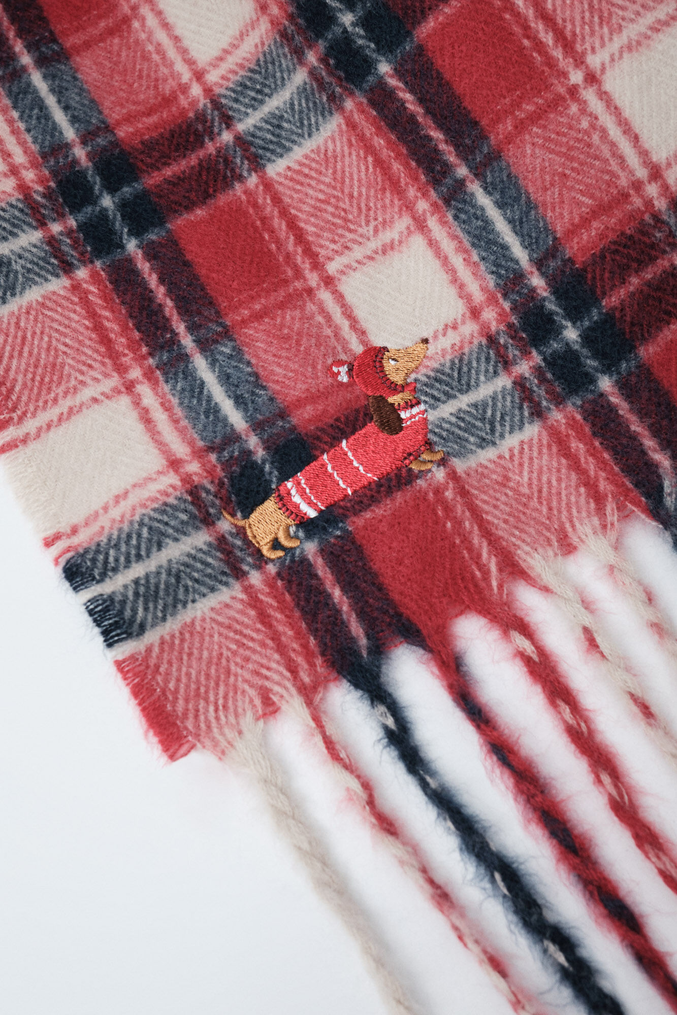Women'secret Foulard &agrave; carreaux rouge