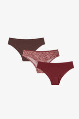 Penti Pack 3 Braguitas Hipster Leo estampado