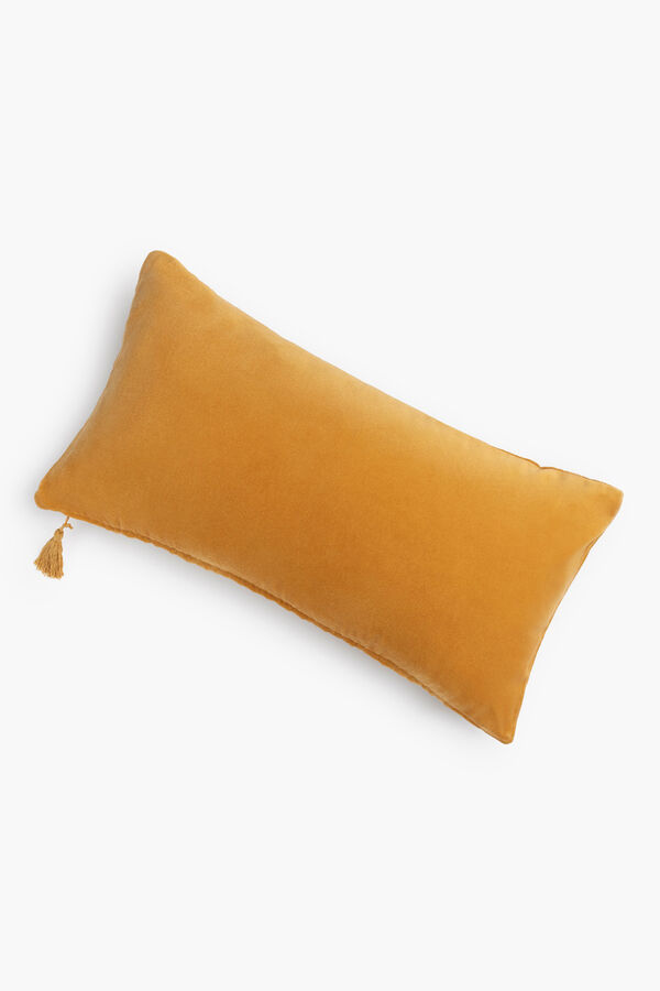 Womensecret Velur mustard 30 x 60 cushion cover Žuta