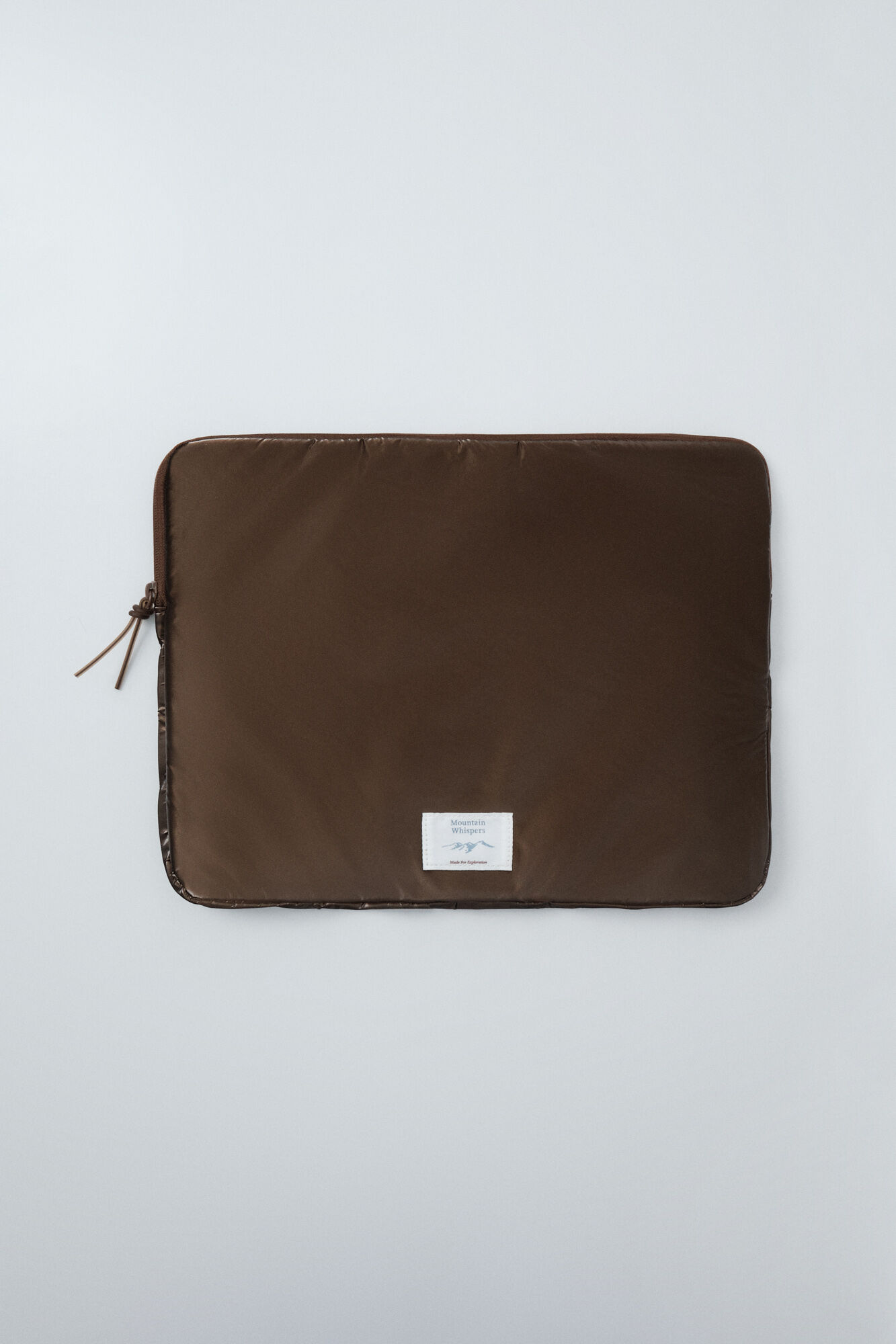 Women'secret Brown puffer laptop case