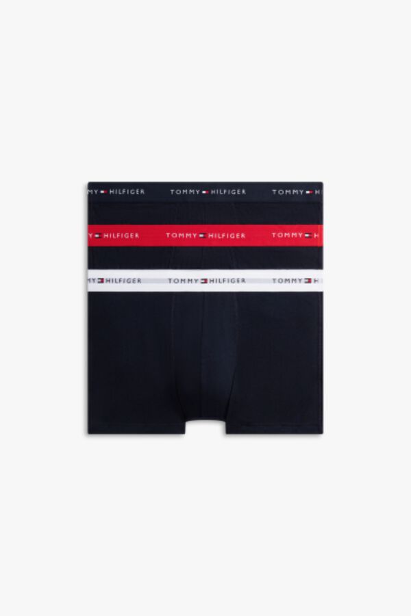Tommy Underwear Pack of 3 men's trunks blue