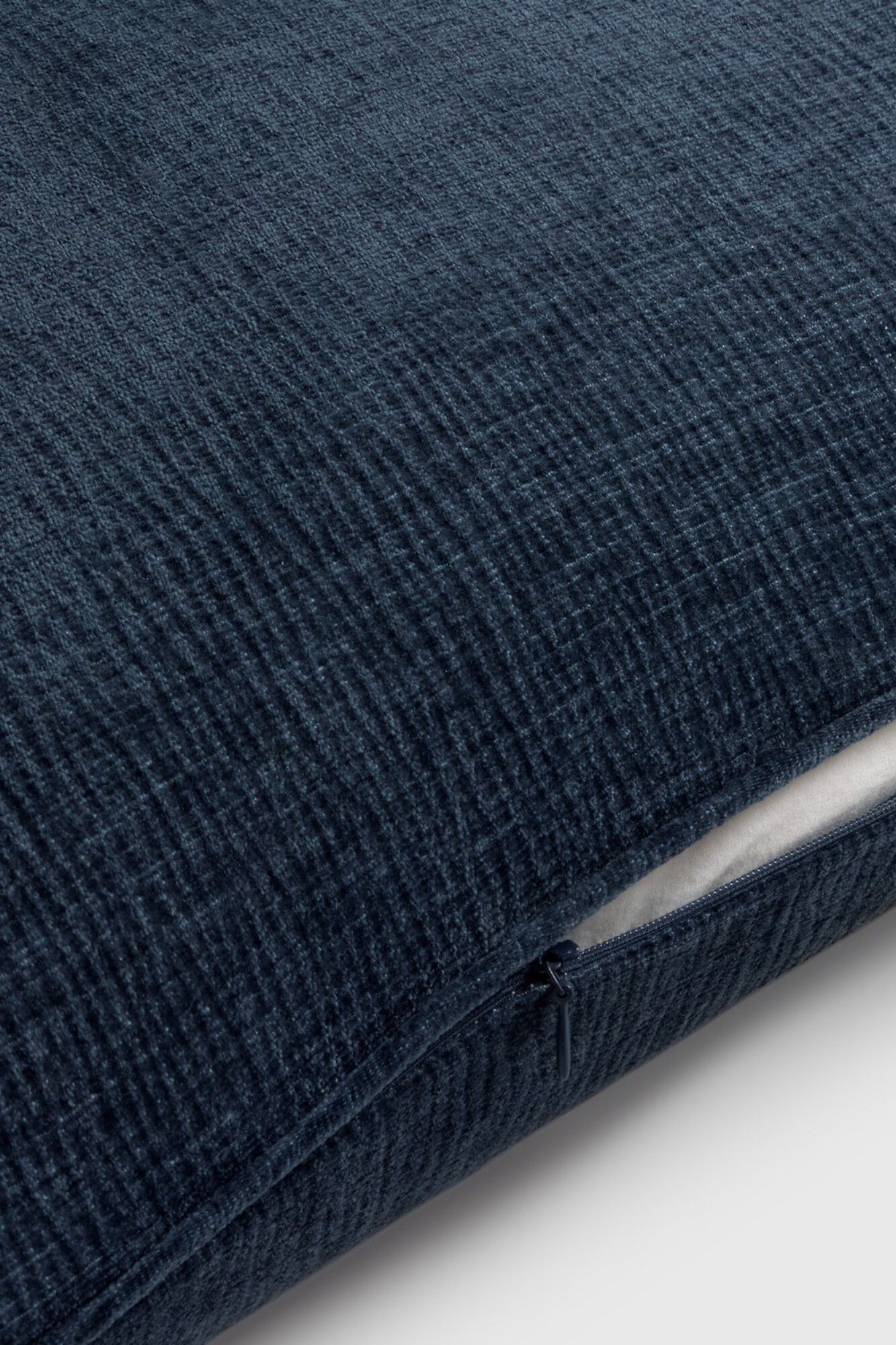 Textura Kissenbezug Samt-Textur mit Paspelierung