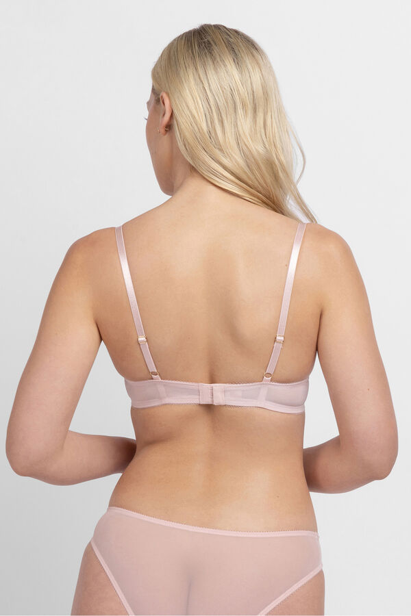 Dorina Sujetador escote profundo Perfect lace rosa