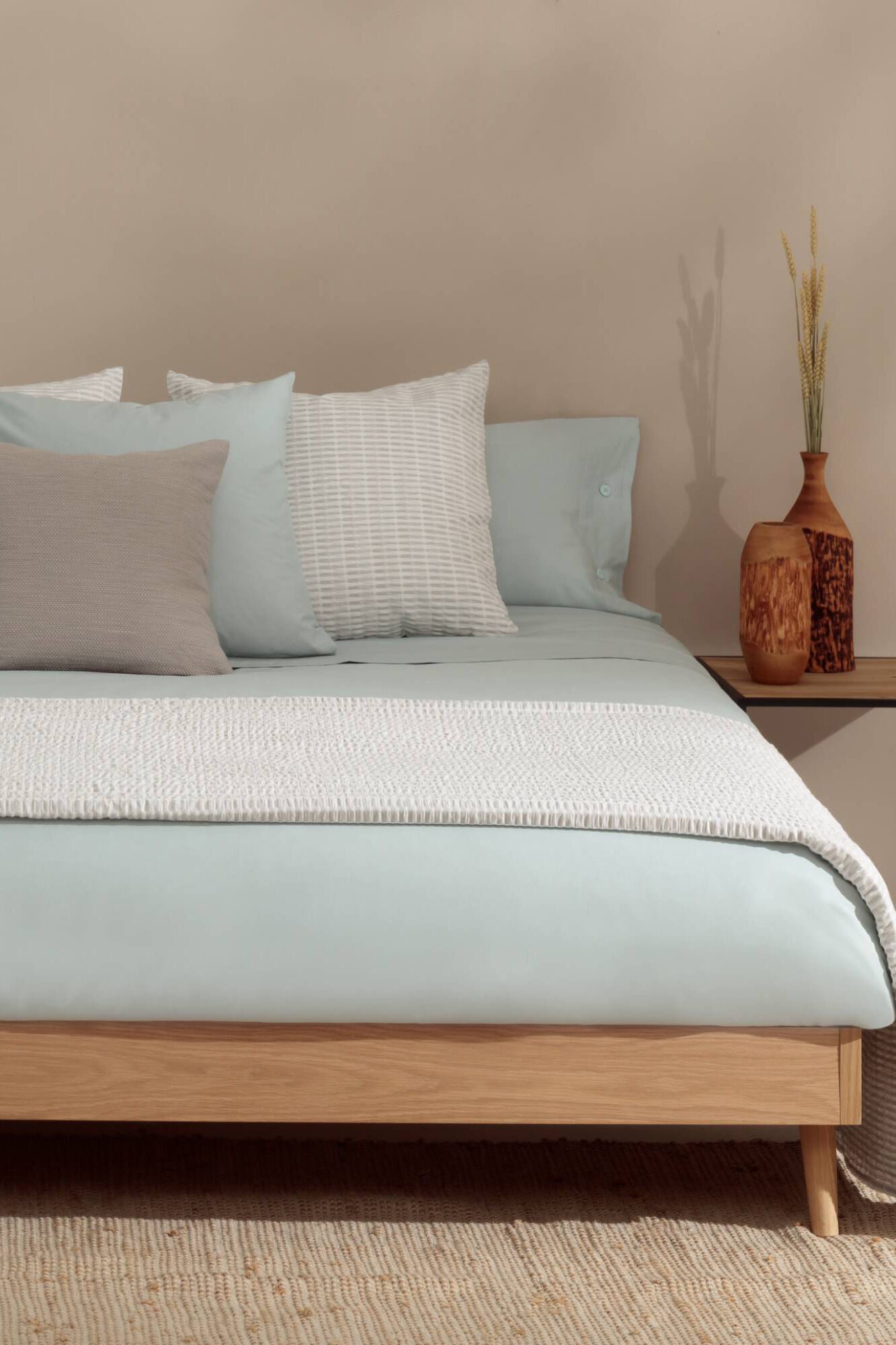 Textura Bettbezug Bio-Baumwolle. Bett 80-90 cm.