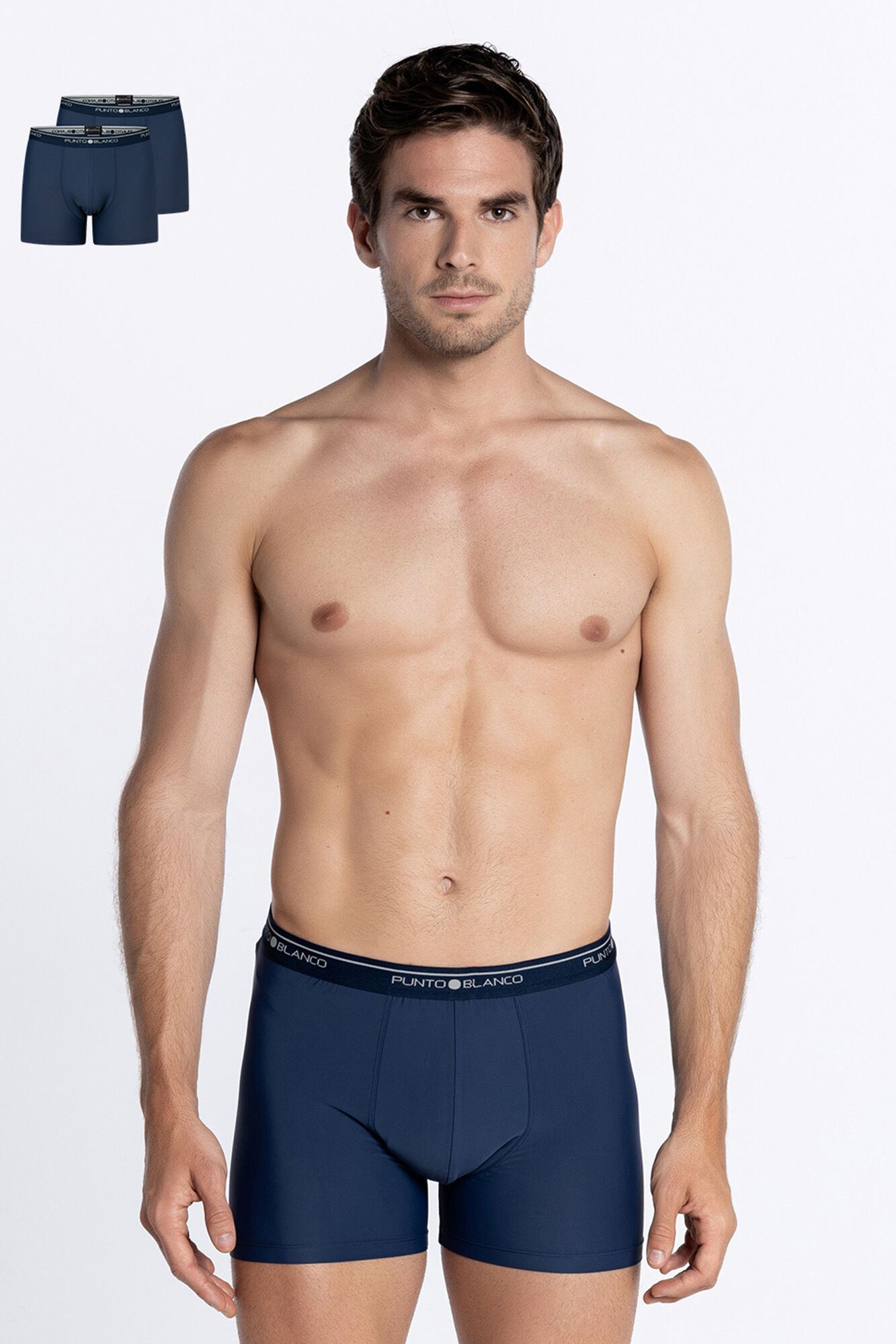 Punto Blanco Pack de 2 cuecas de algod&atilde;o