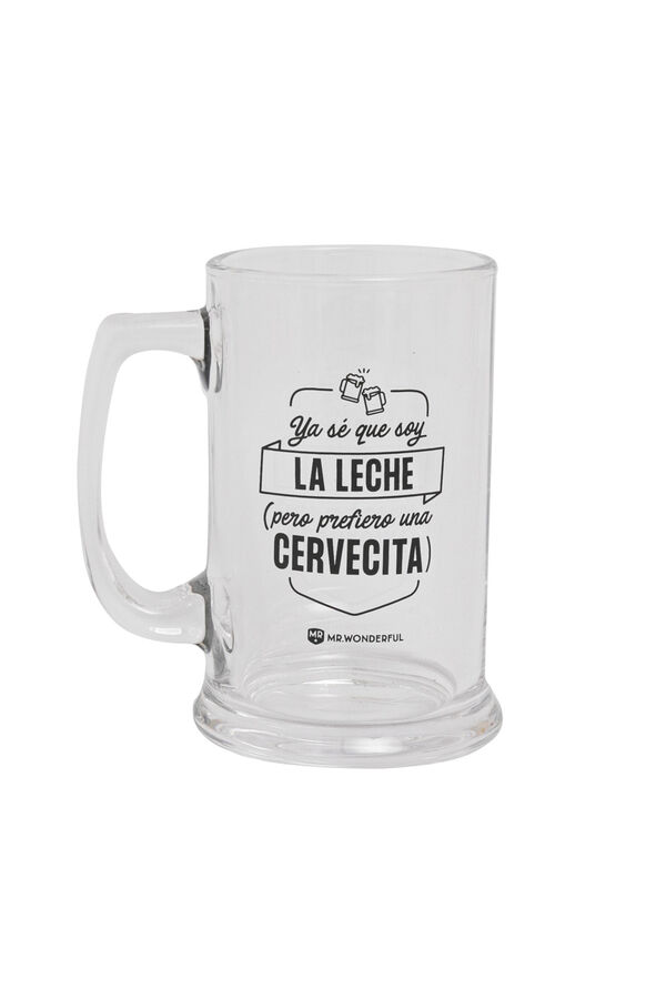 Womensecret Beer mug - I know I'm milk (but I'd prefer a beer) gris