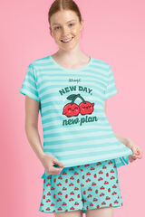 Mr. Wonderful Neway new plan Mr Wonderful short pajamas blue