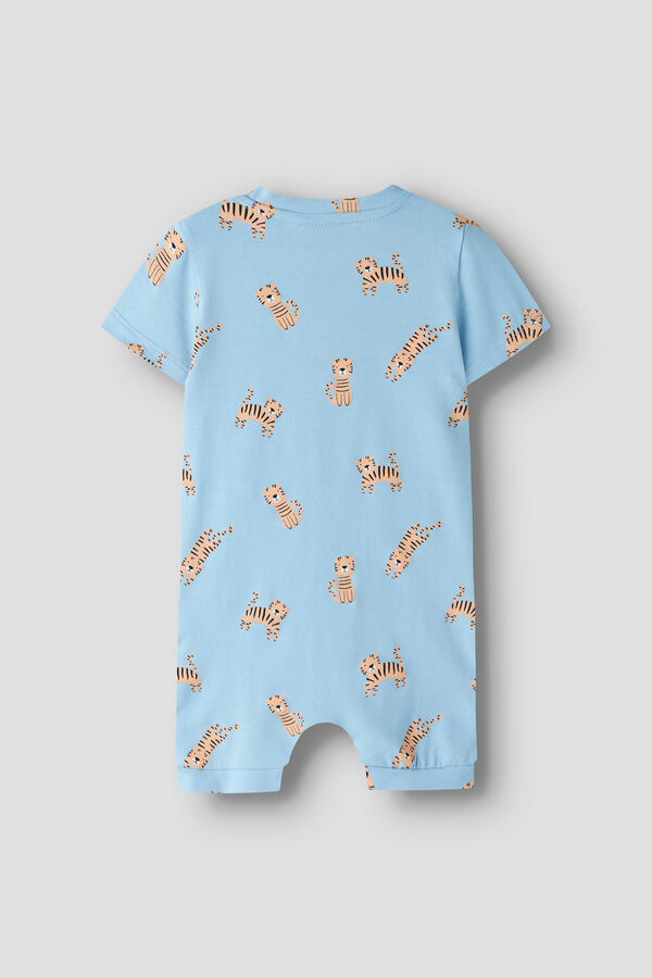 Name it Printed baby jumpsuit blue
