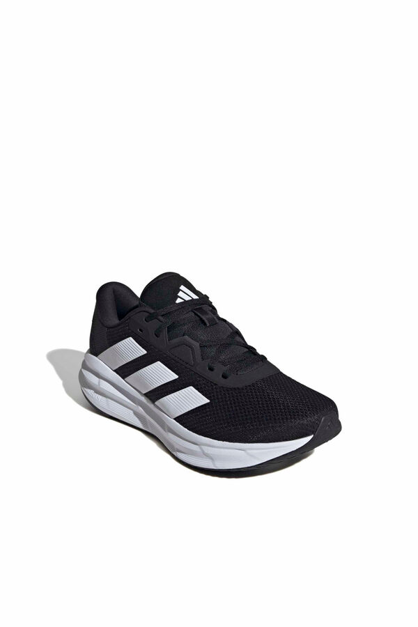 Adidas Galaxy 7 3-stripe running trainers black