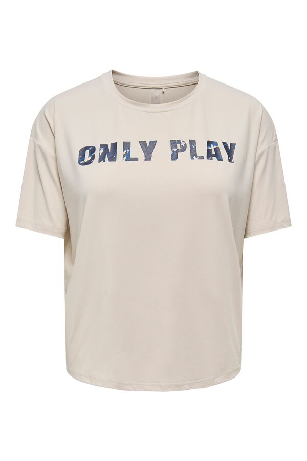 Only Play Soft touch short sleeve T-shirt white