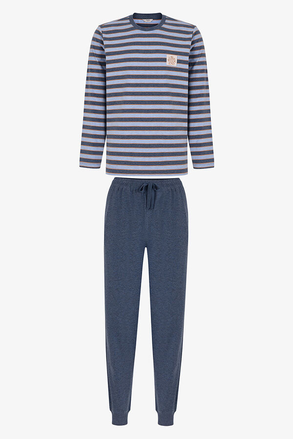 Penti Men's Long -Sleeve Pyjama Set printed