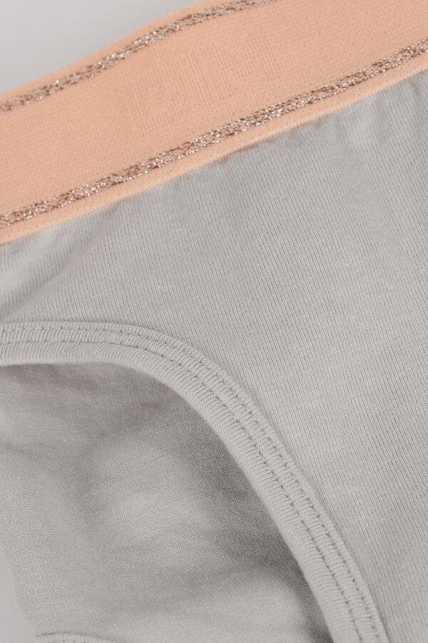 DIM Girls' trainers panty gris