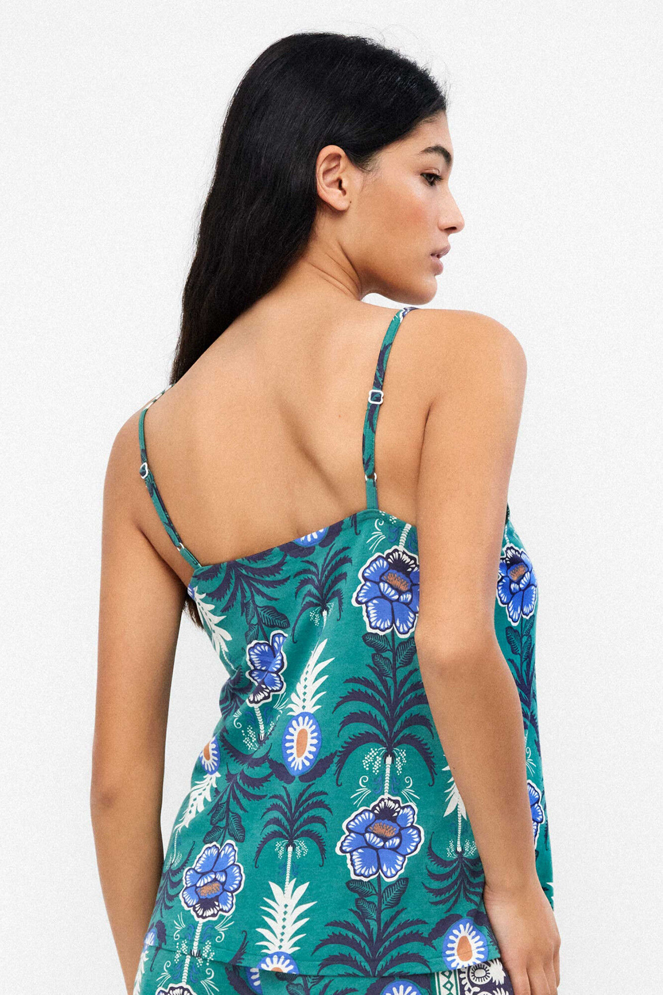 Gisela Tr&auml;gershirt aus Baumwolle mit Ananas-Print