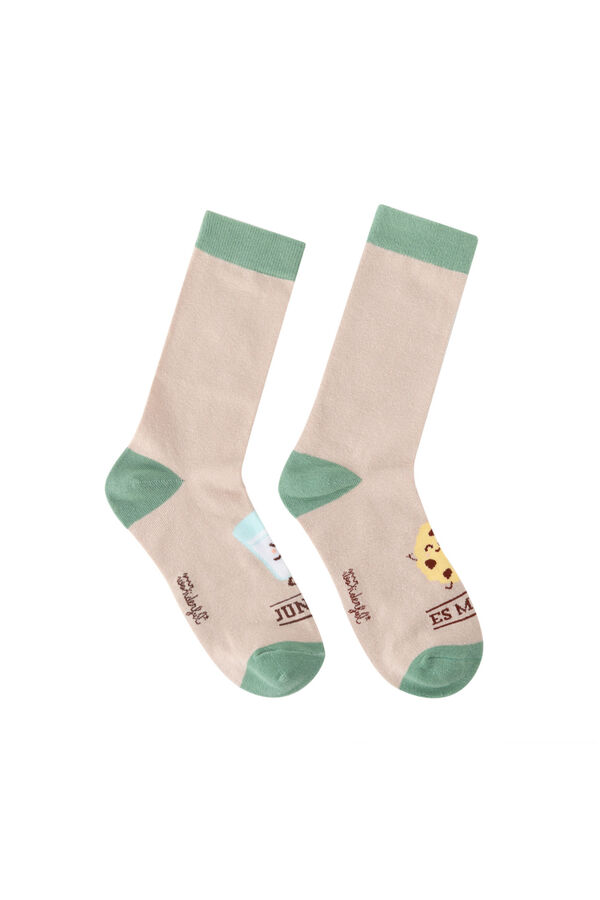 Womensecret Cookies and milk socks in EU size 39-41 - Better together mit Print