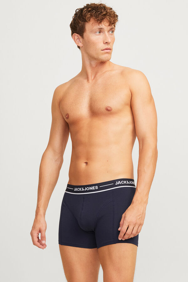 Jack & Jones Pacote x3 boxers azul