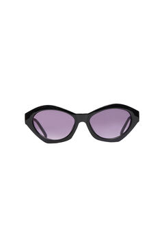 Womensecret Óculos de sol com forma oval. preto