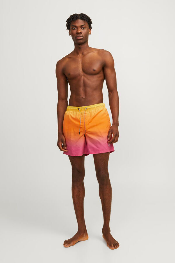Womensecret Men's tie dye swim shorts sárga