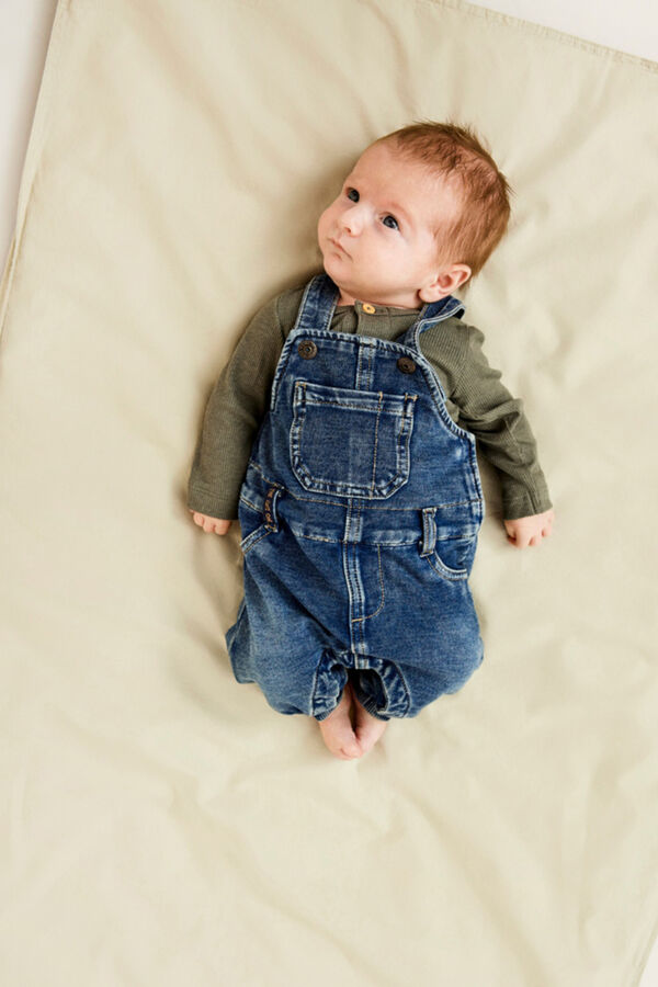 Womensecret Jeans-Latzhose Baby Jungen Blau