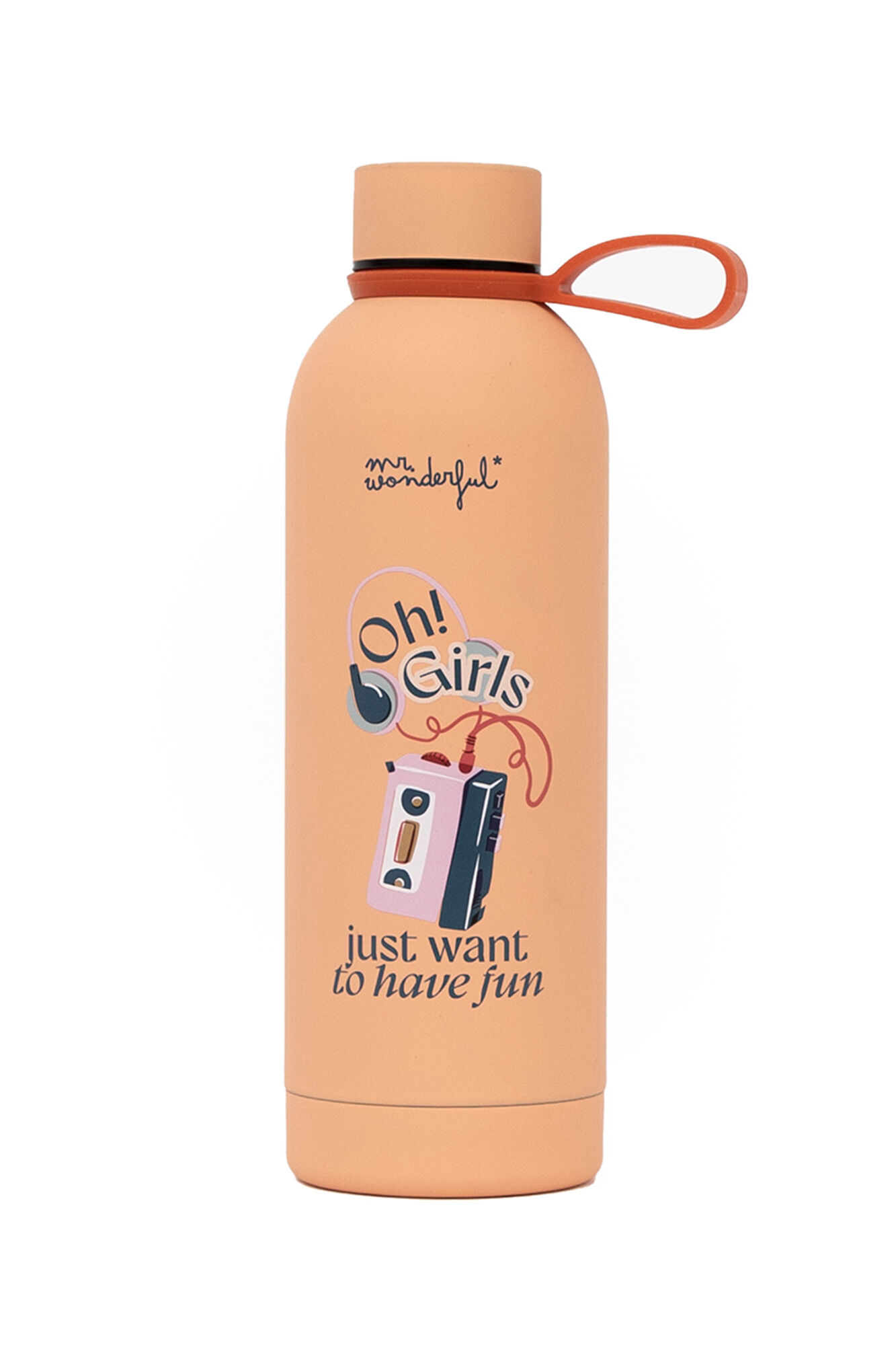 Mr. Wonderful Botella t&eacute;rmica 550 ml - Oh! Girls just want to have fun