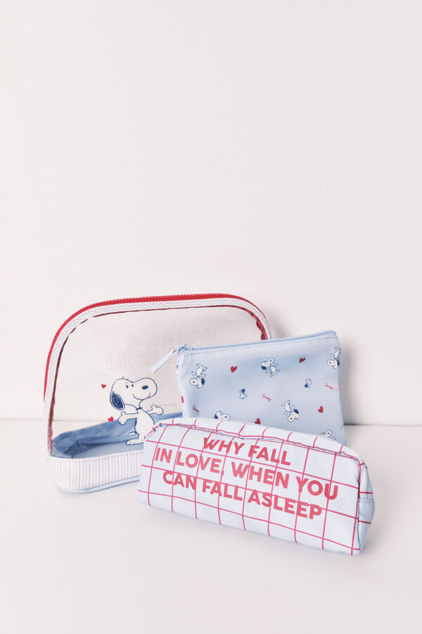 Women'secret Set of vanity cases SNOOPY printed