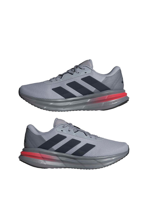 Adidas Galaxy 7 3-stripe running trainers grey