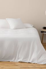 Textura Textured duvet cover white