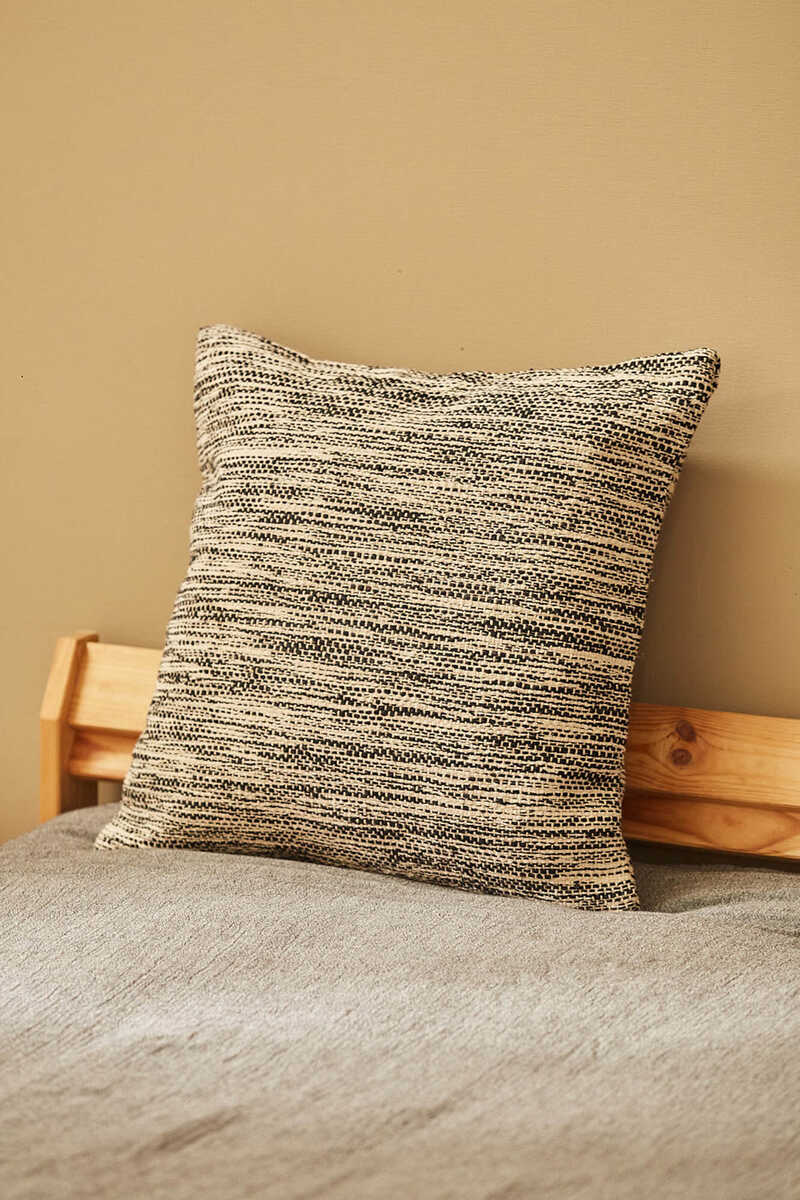 Dark grey Surat cushion cover (60 x 60), Lounge textiles