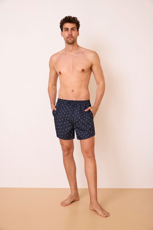 Promise Ba&ntilde;ador marinero anclas hombre azul